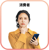 消費者が悩んでいる図